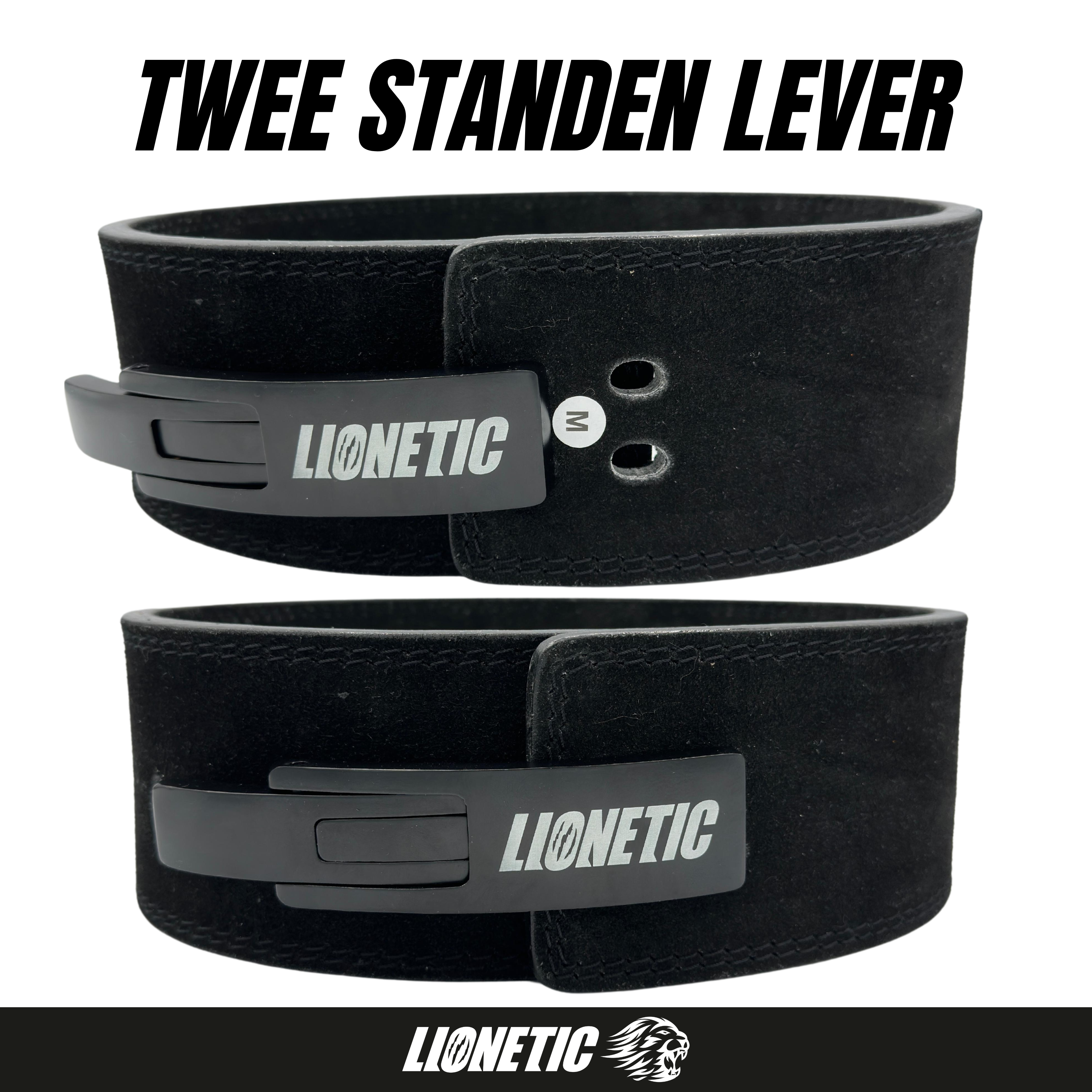 Powerlifting belt - Lever Belt 10mm - Lionetic