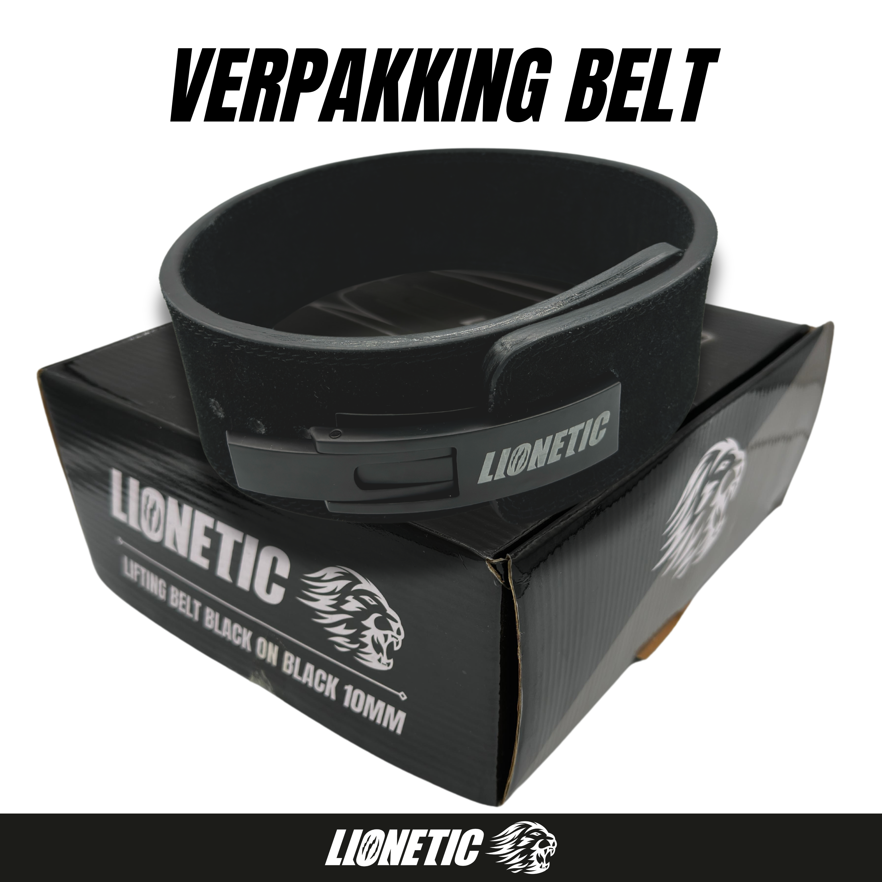 Powerlift-Hebelriemen 10 mm - Lionetic Essentials V1.0