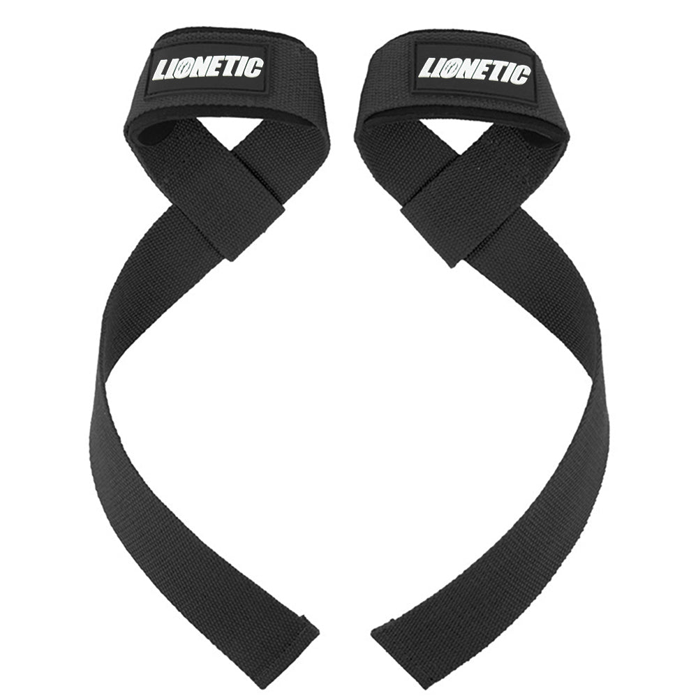 Lifting straps en Wrist wraps - Black on Black